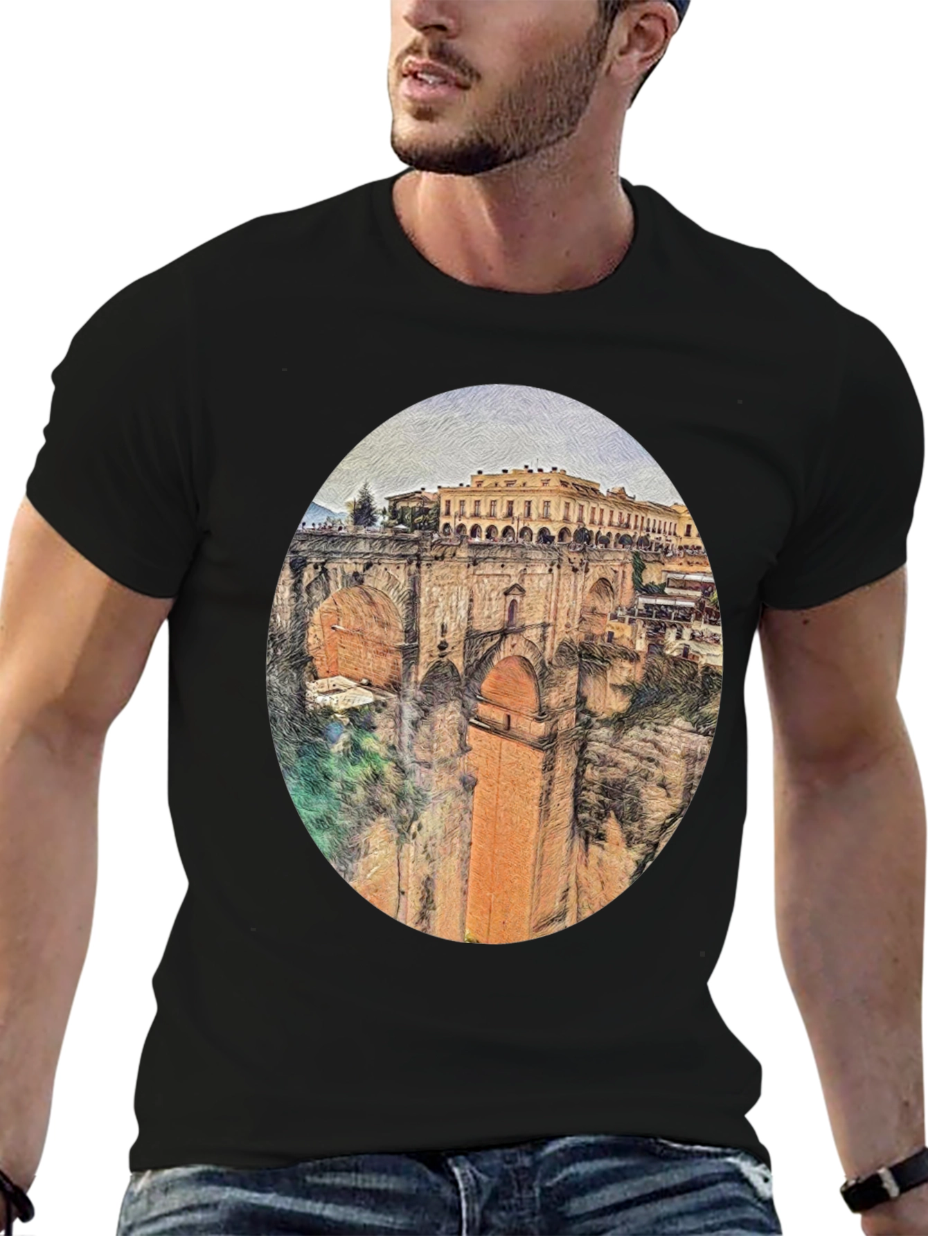 Ronda Spain T-Shirt Travel Tee