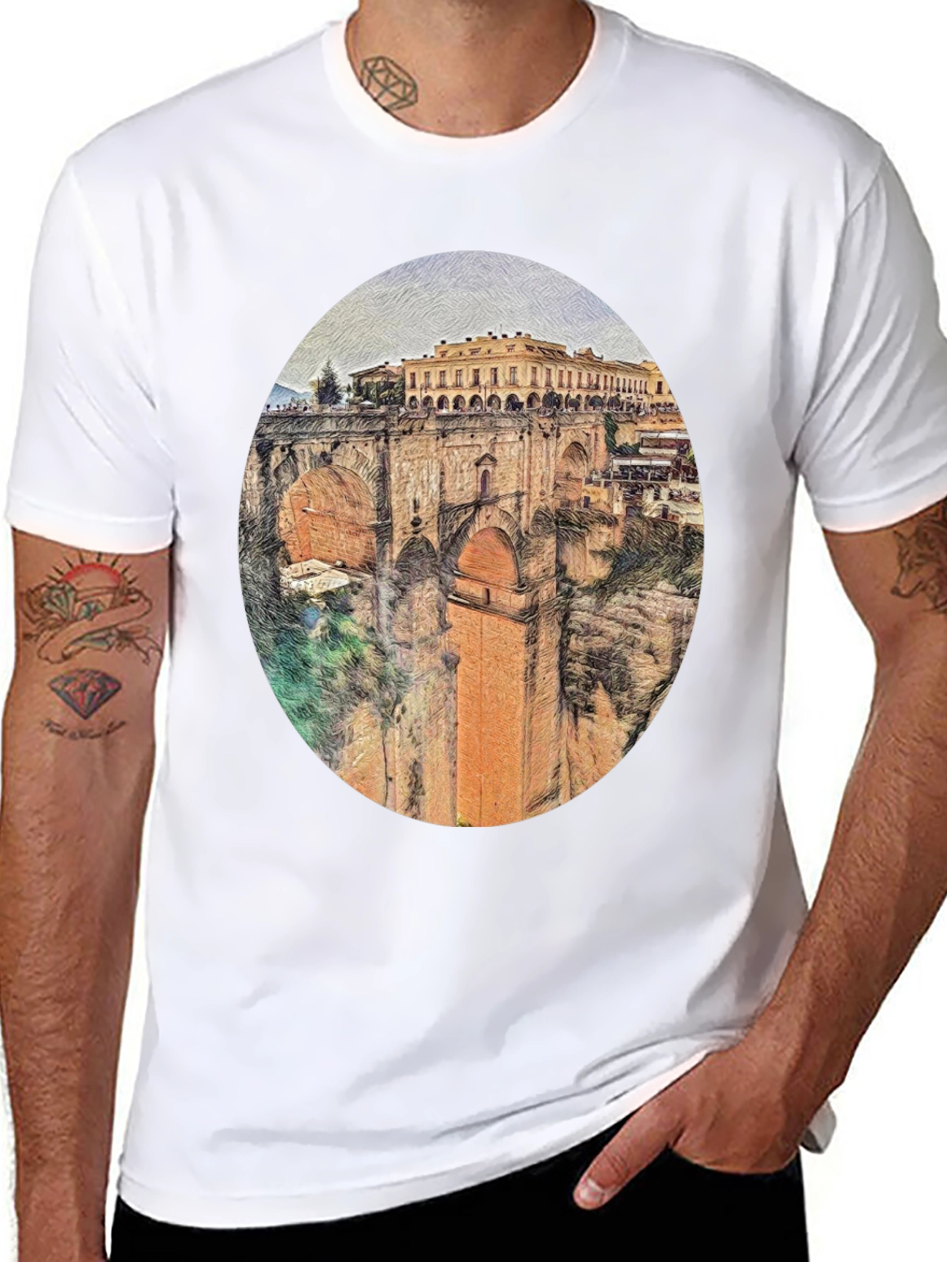 Ronda Spain T-Shirt Travel Tee