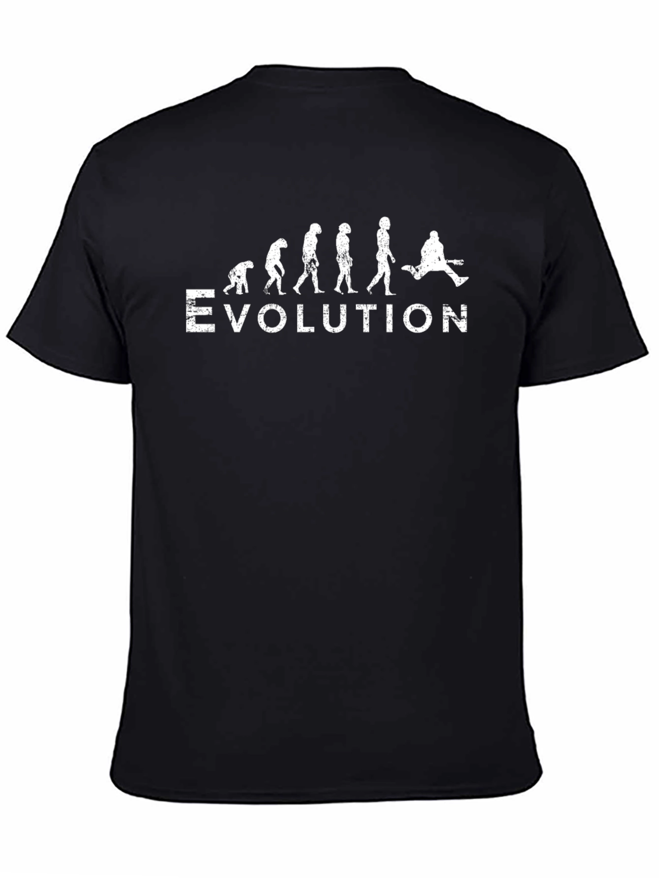 Evolution of Rock T-Shirt - Black Cotton Tee