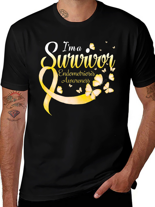 Endometriosis Awareness Survivor T-Shirt