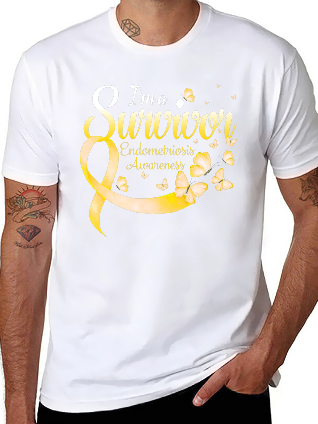 Endometriosis Awareness Survivor T-Shirt
