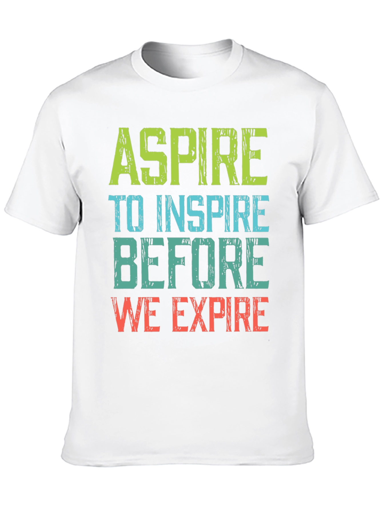 Aspire to Inspire Graphic Tee - Motivational T-Shirt