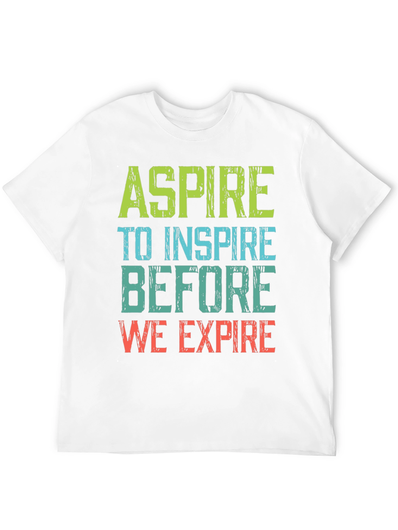 Aspire to Inspire Graphic Tee - Motivational T-Shirt