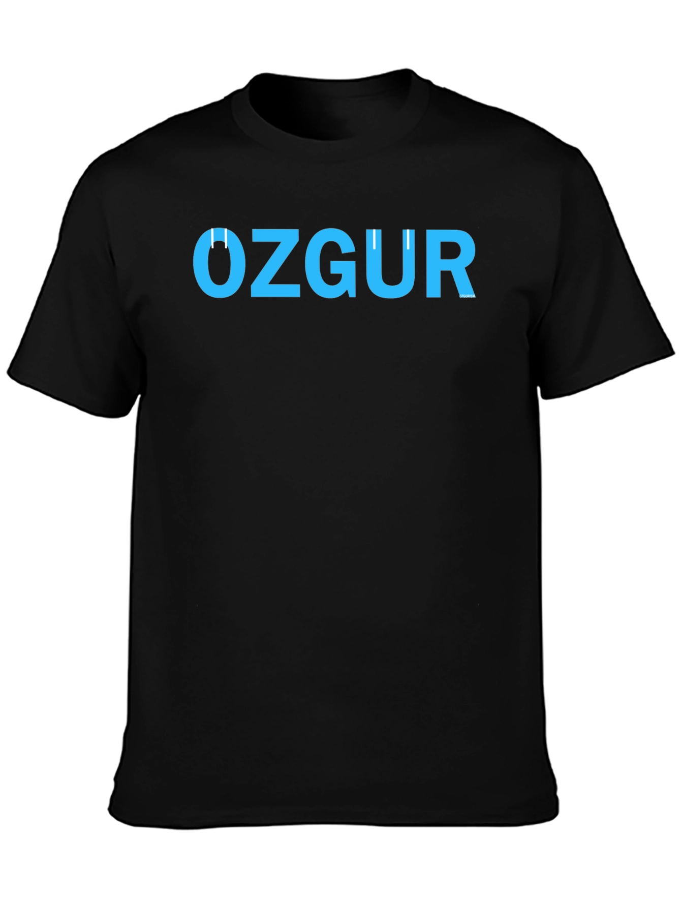 Ozgur Print Black T-Shirt