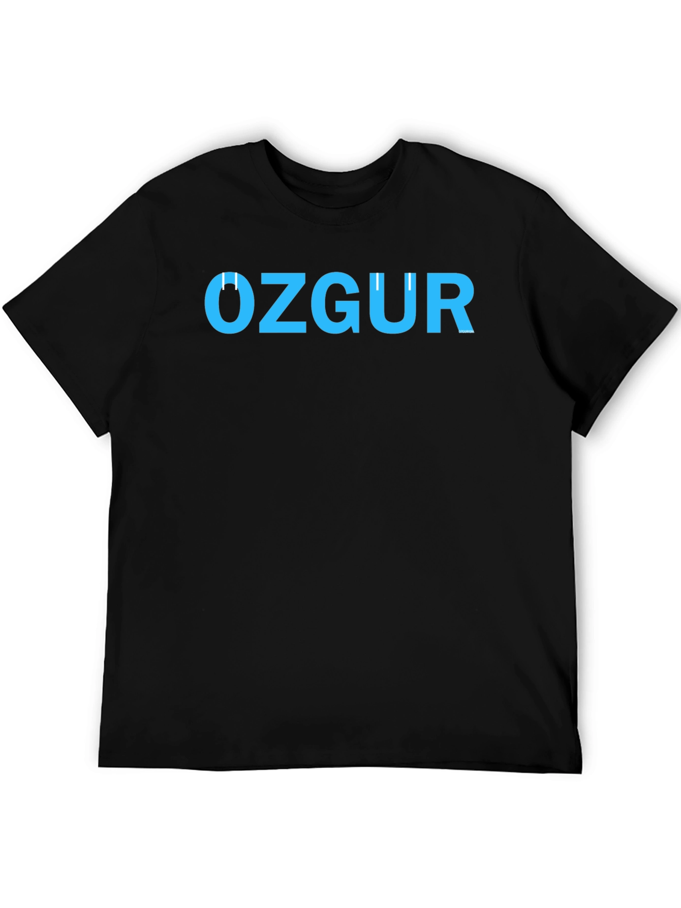 Ozgur Print Black T-Shirt