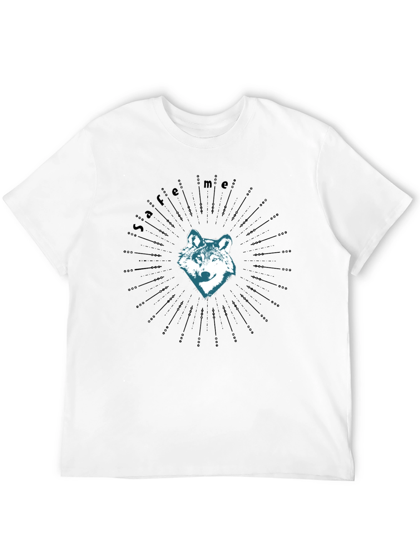 Wolf Graphic Tee - Save Me Design Soft Cotton