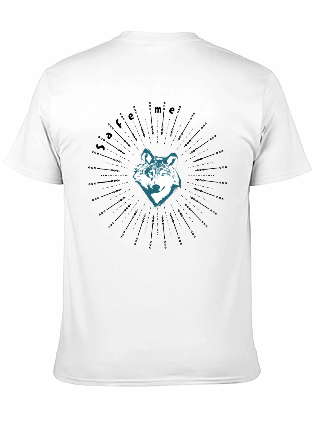 Wolf Graphic Tee - Save Me Design Soft Cotton