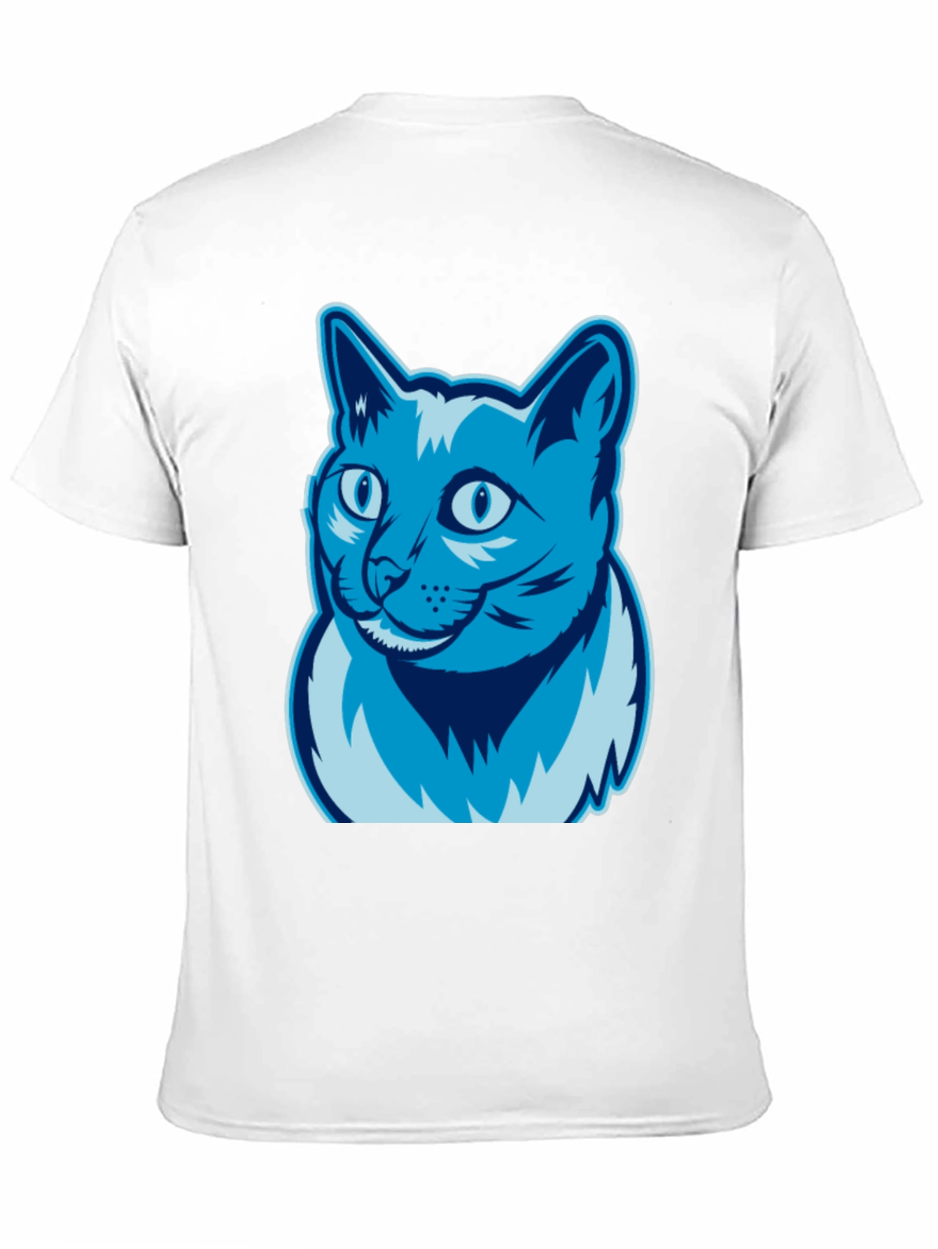 Cool Cat Graphic Tee - Casual Black T-Shirt