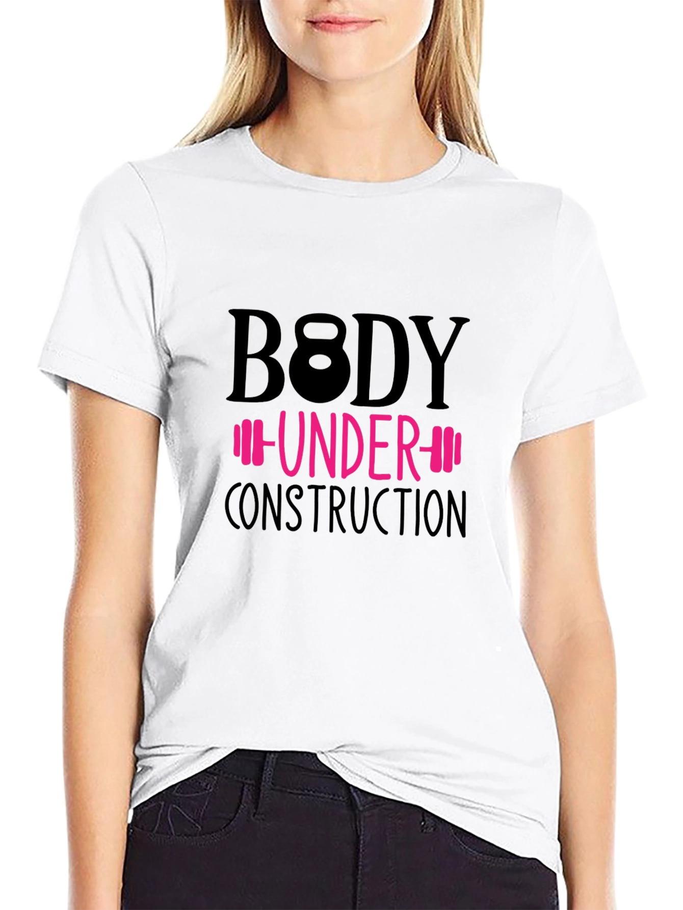 Body Under Construction Fitness T-Shirt