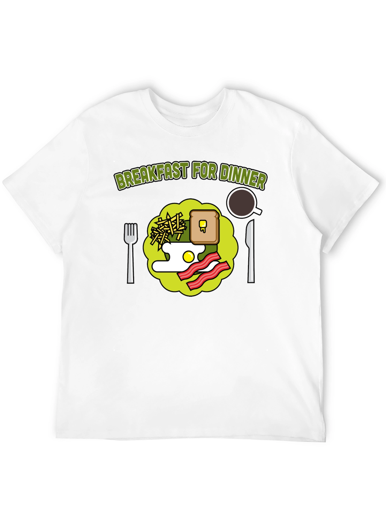 Breakfast for Dinner Graphic Tee