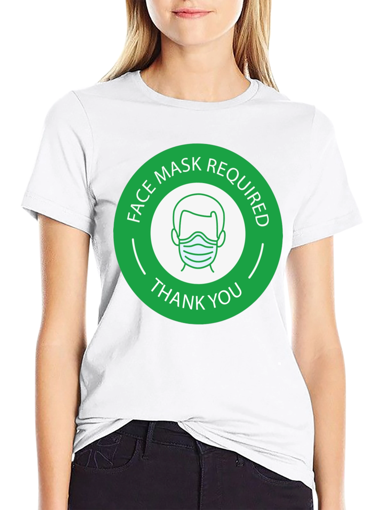 Face Mask Required Graphic Tee