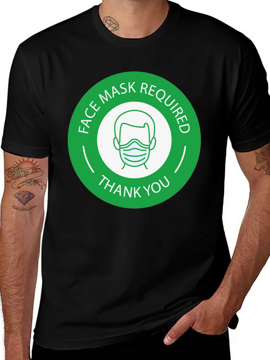 Face Mask Required Graphic Tee