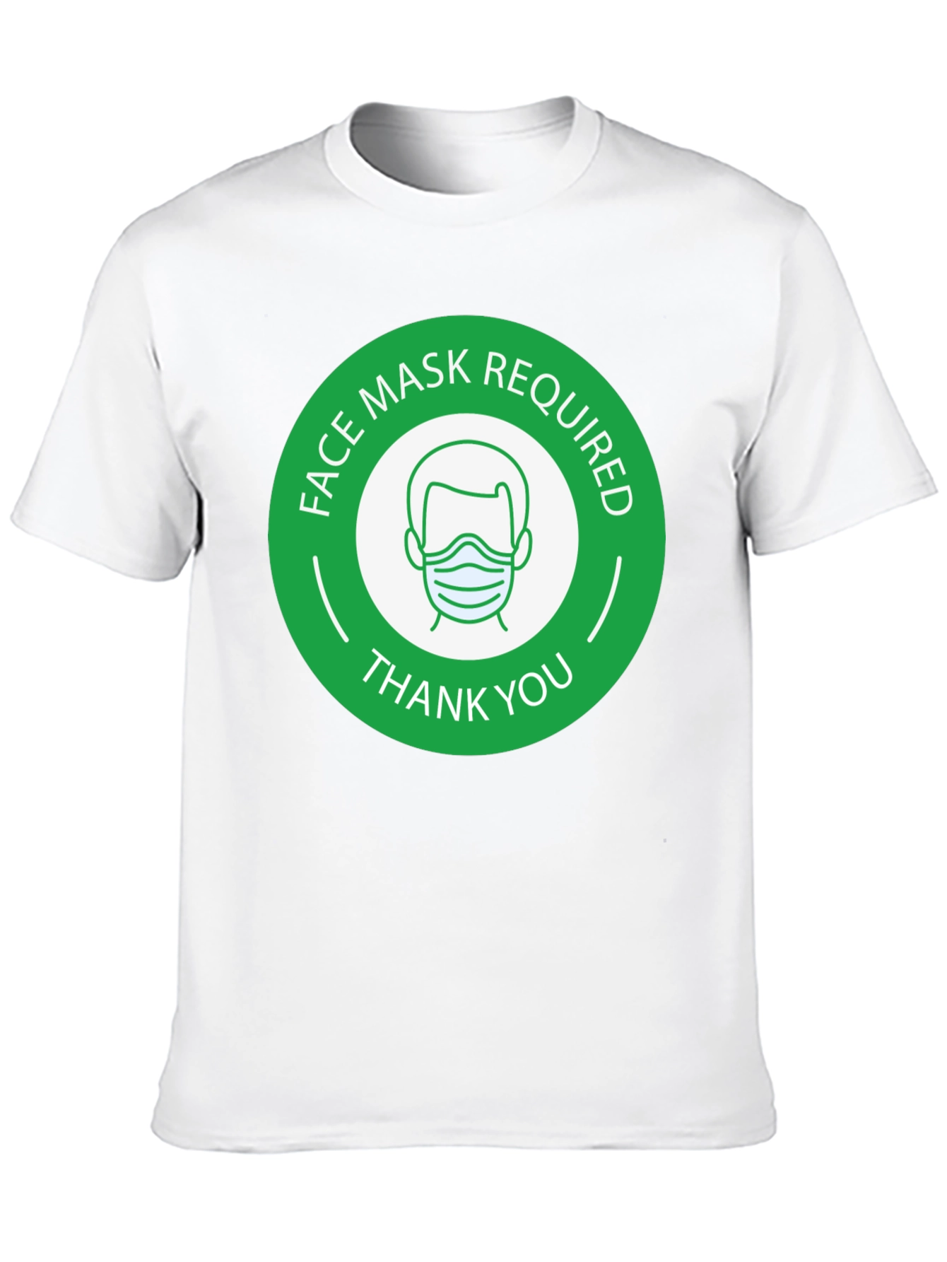 Face Mask Required Graphic Tee