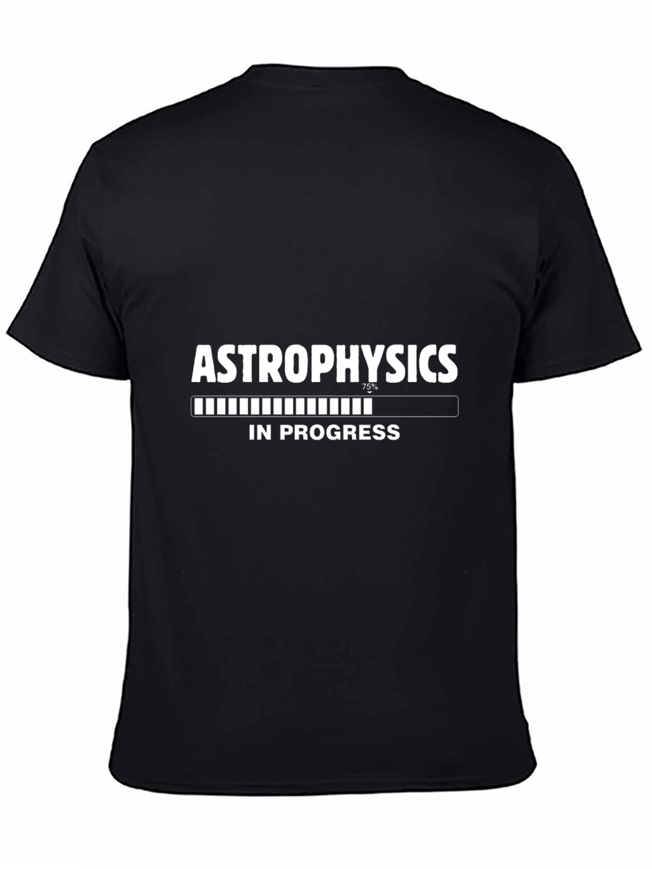 Astrophysics In Progress Black T-Shirt