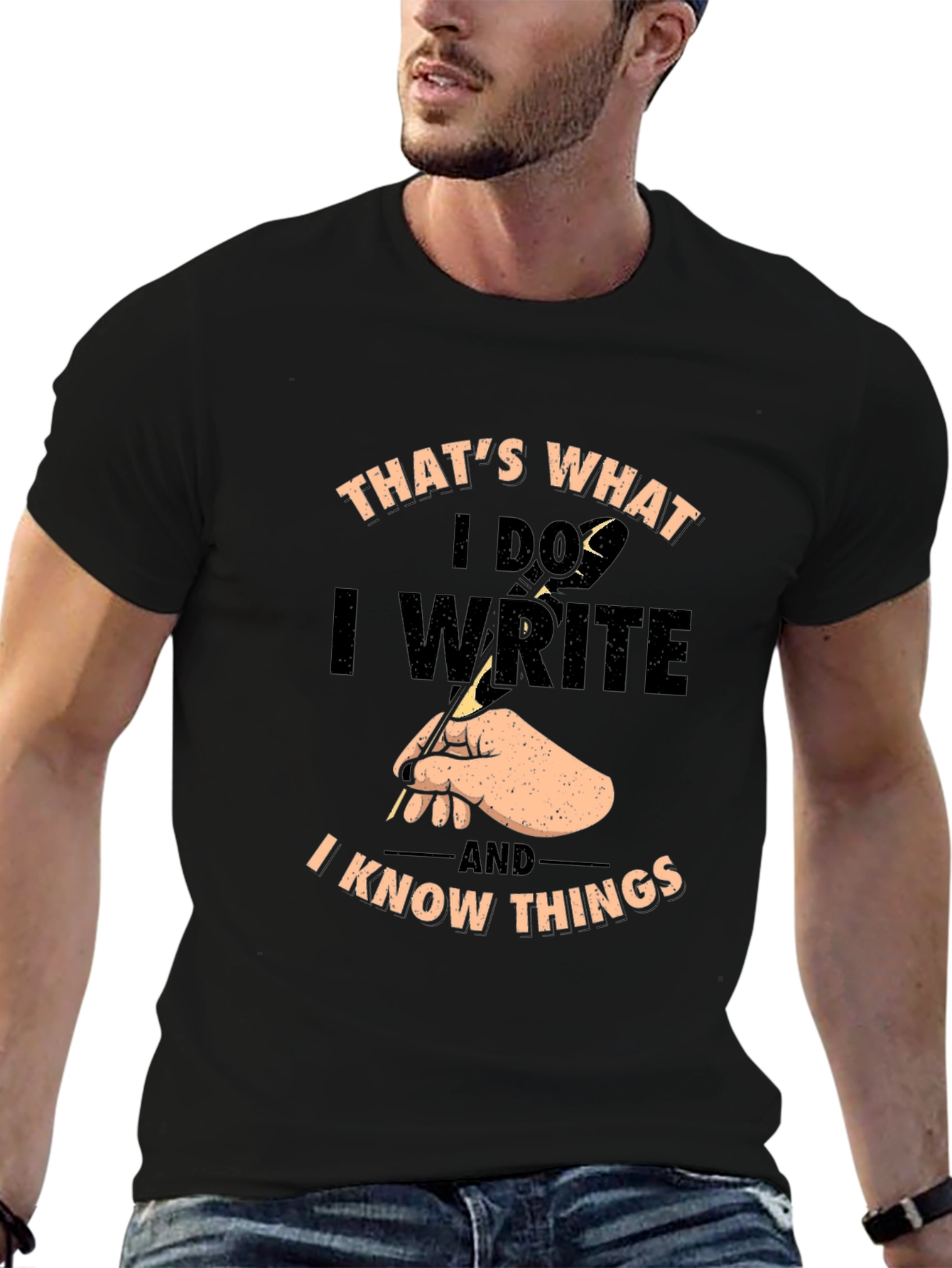 I Write & Know Things Graphic Tee
