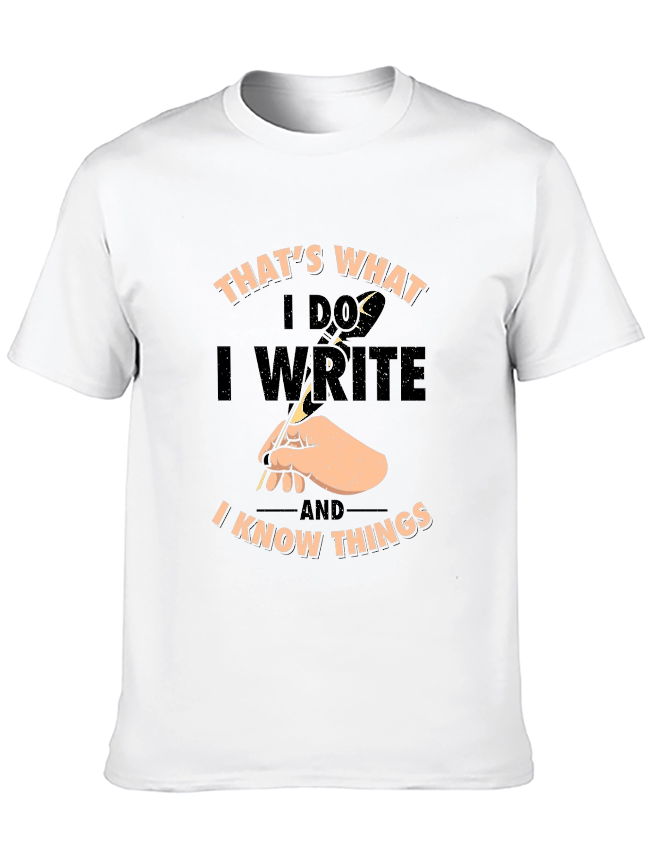 I Write & Know Things Graphic Tee