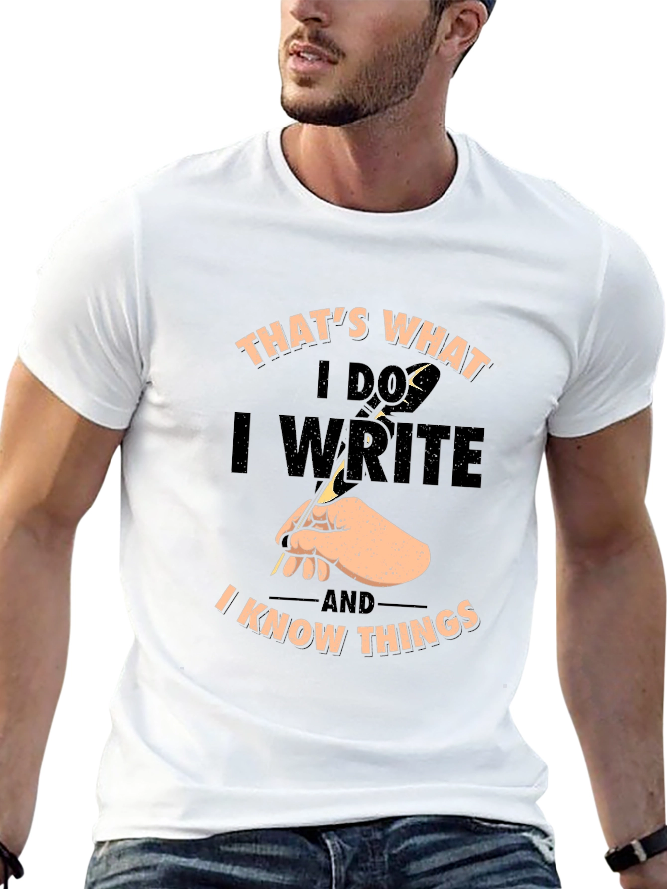 I Write & Know Things Graphic Tee