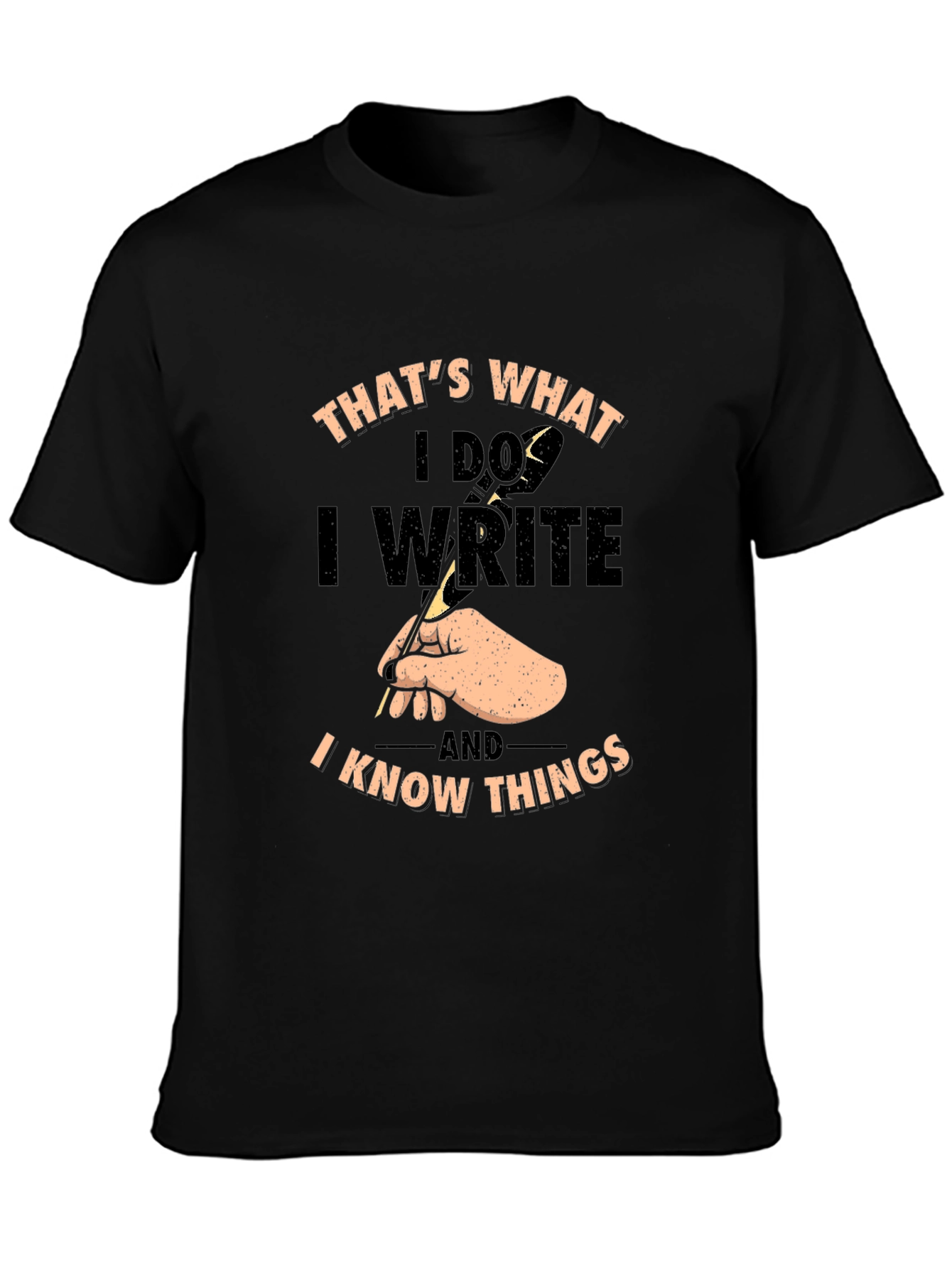 I Write & Know Things Graphic Tee
