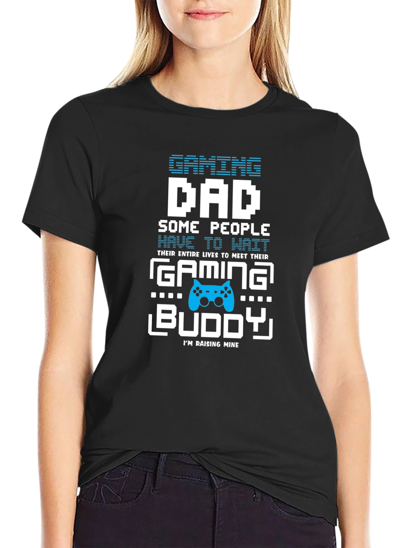 Gaming Dad Buddy T-Shirt - Fathers Day Gift