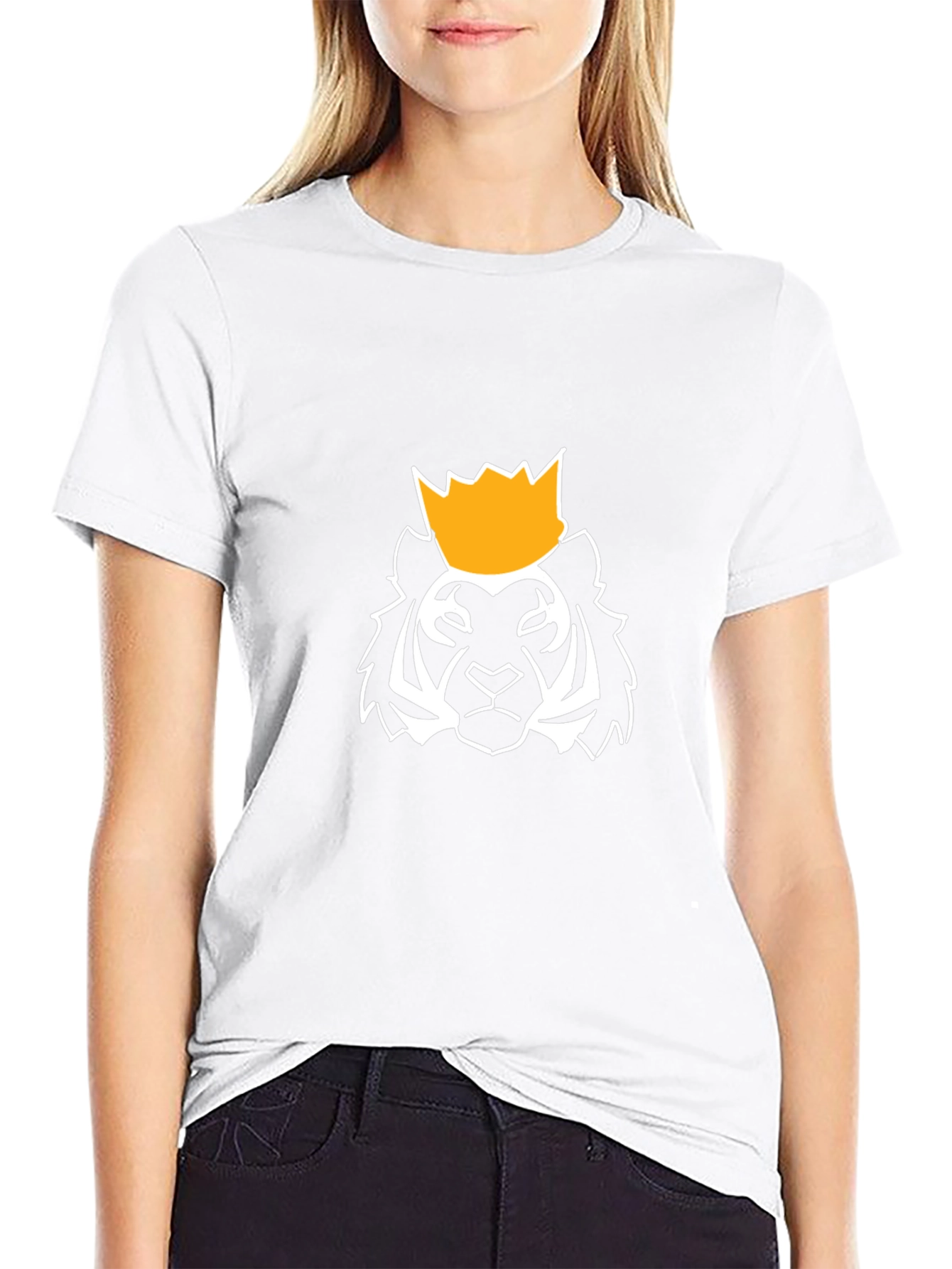 King Tiger Graphic T-Shirt - Modern Crew Neck