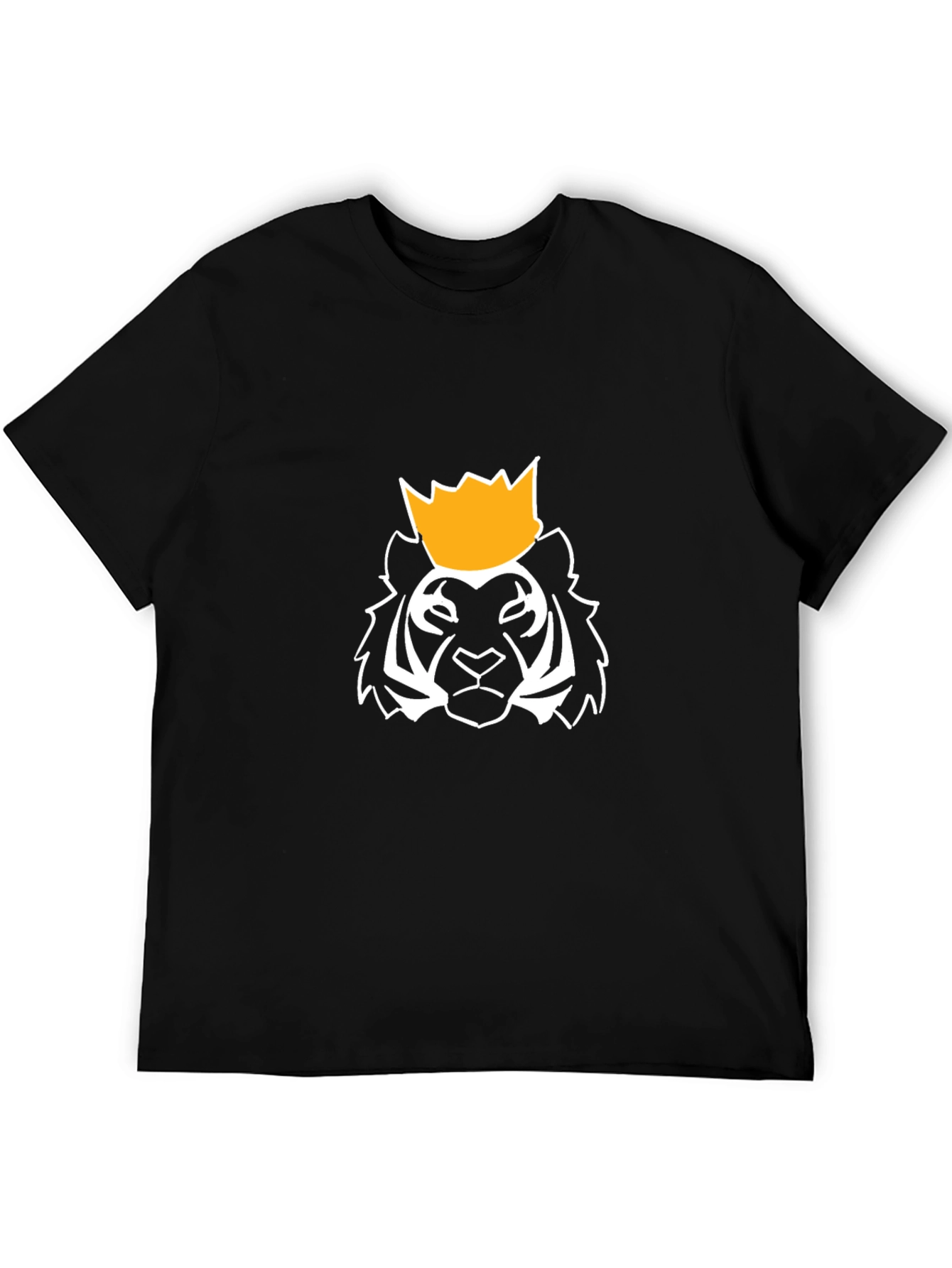King Tiger Graphic T-Shirt - Modern Crew Neck