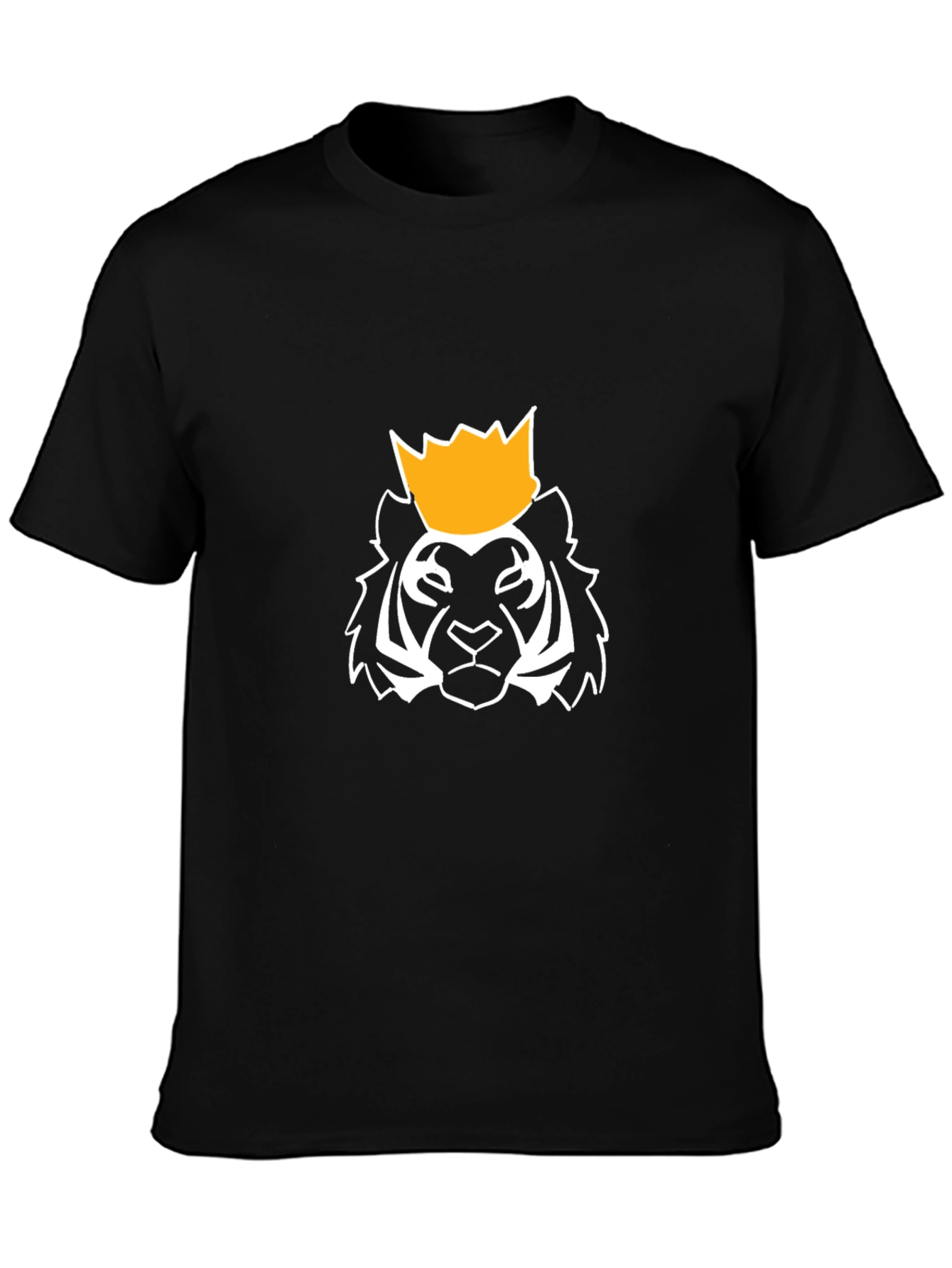 King Tiger Graphic T-Shirt - Modern Crew Neck