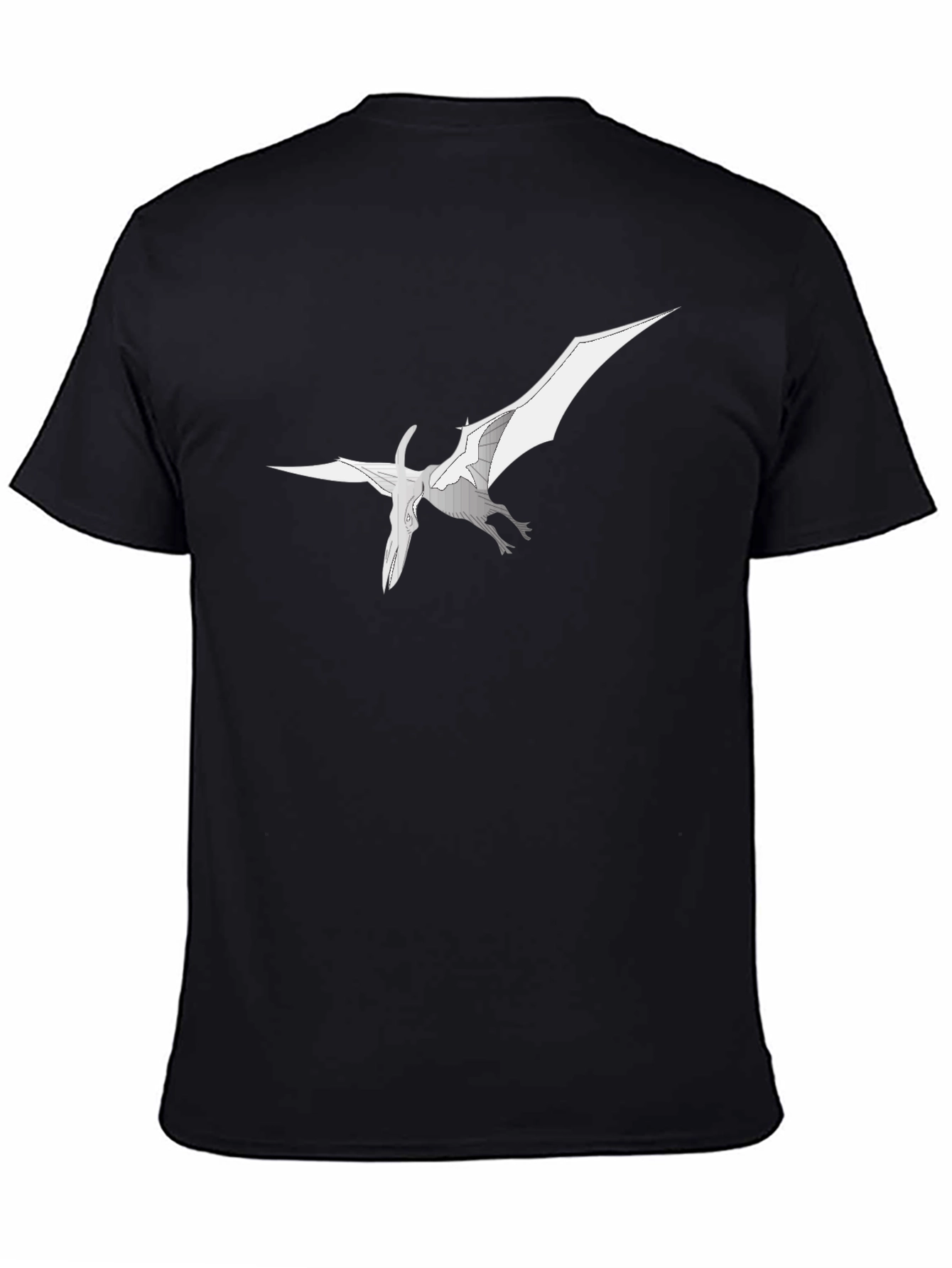 Pterodactyl Graphic Tee - Black