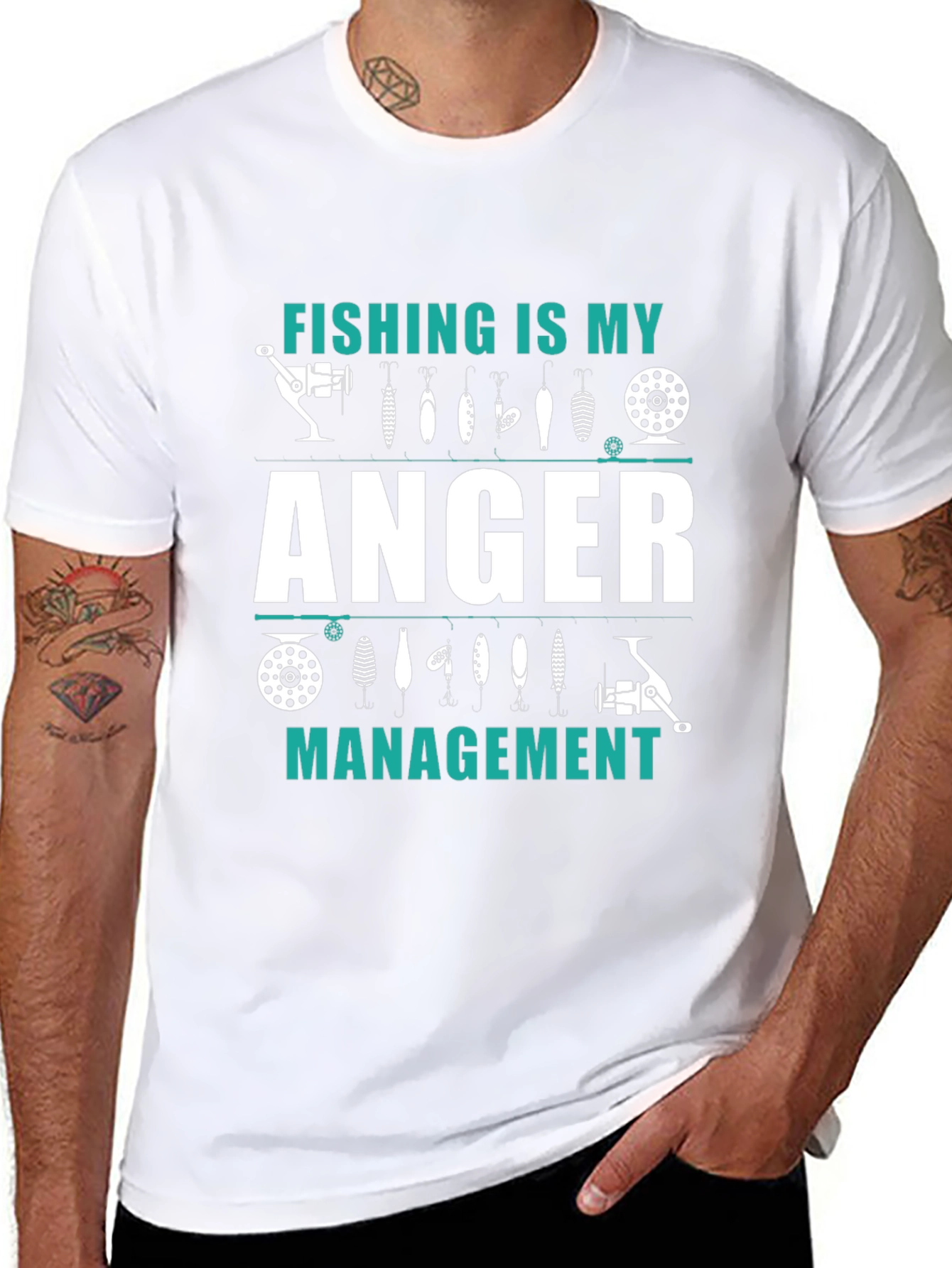 Fishing Anger Management T-Shirt