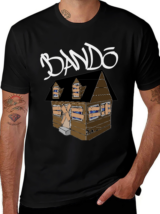 BANDO House Graphic Tee - Black