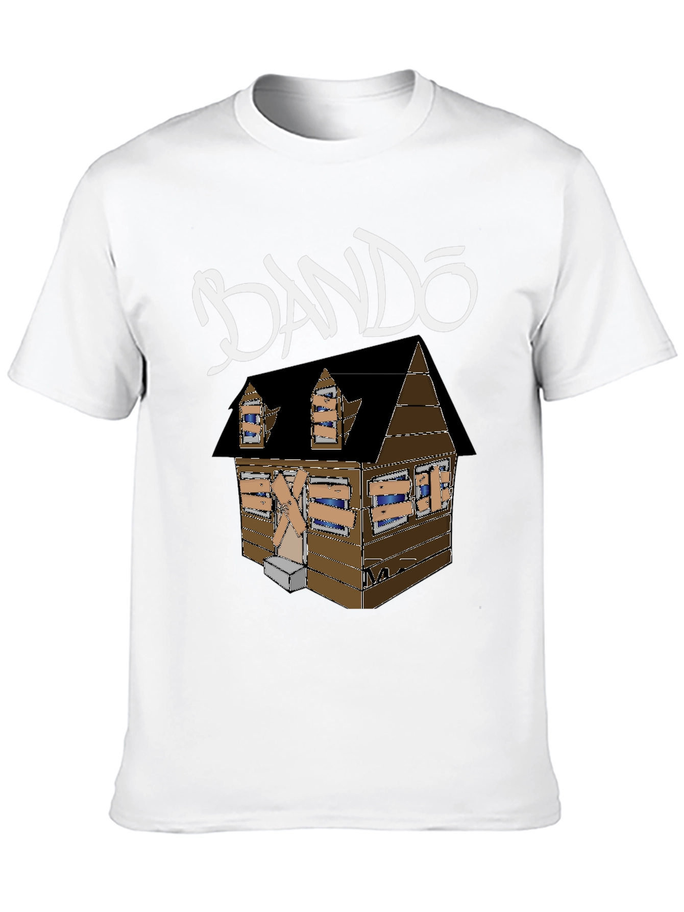 BANDO House Graphic Tee - Black