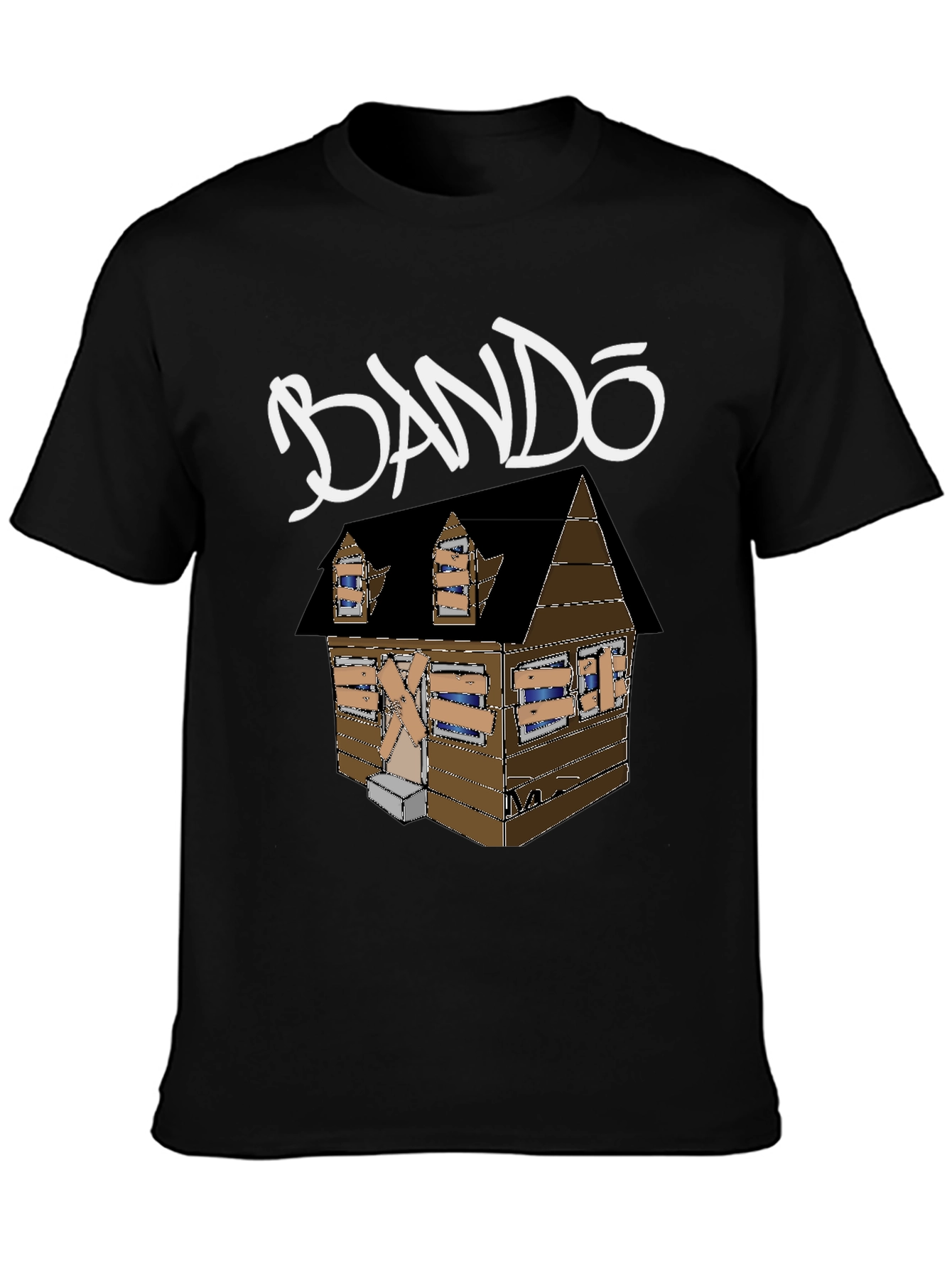 BANDO House Graphic Tee - Black