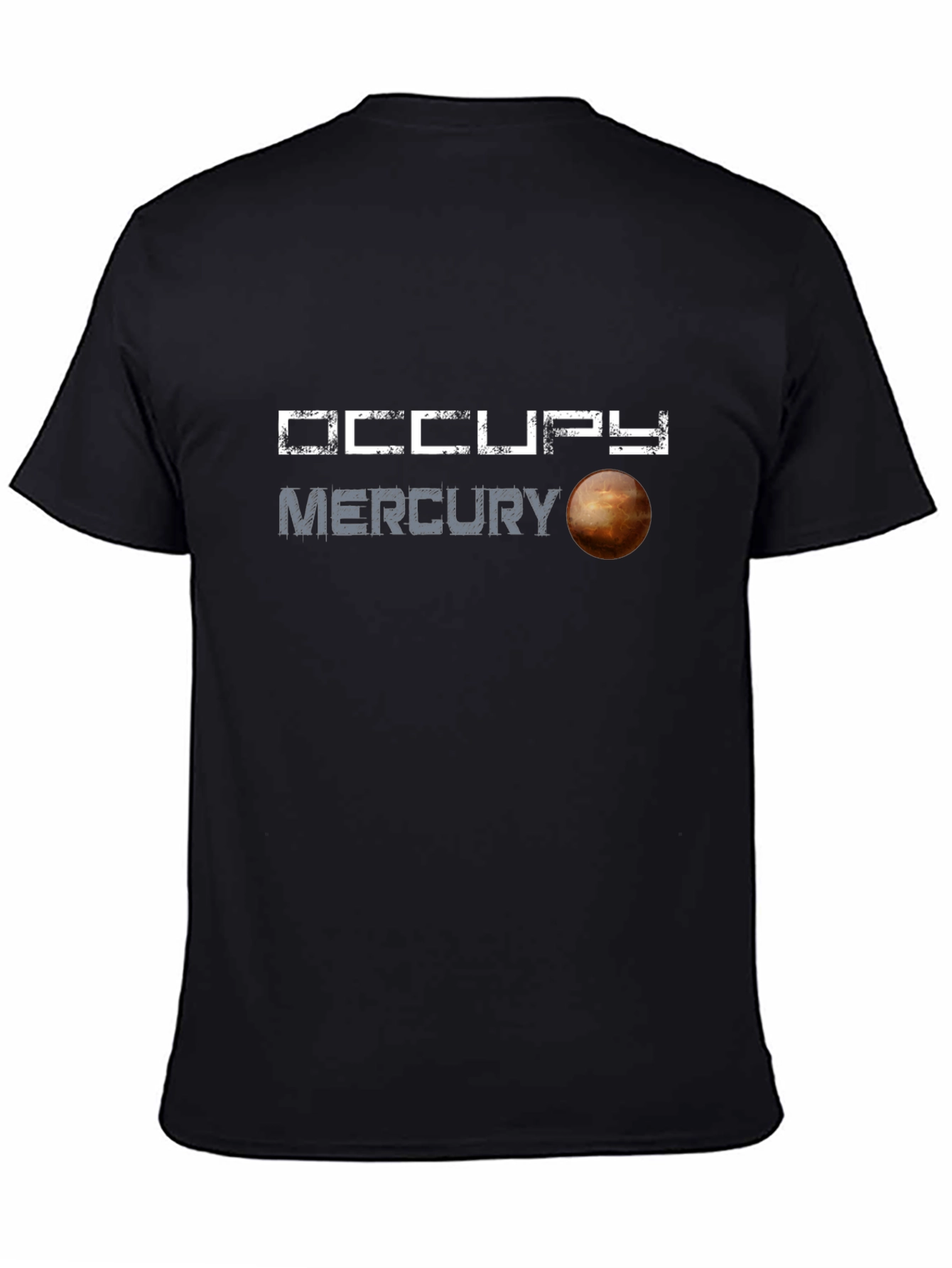 Occupy Mercury Graphic T-Shirt - Space Exploration Tee
