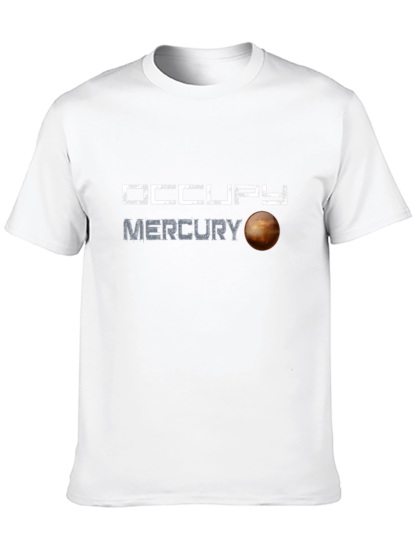 Occupy Mercury Graphic T-Shirt - Space Exploration Tee