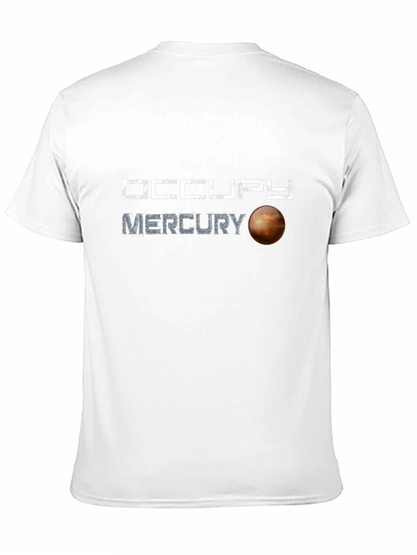 Occupy Mercury Graphic T-Shirt - Space Exploration Tee