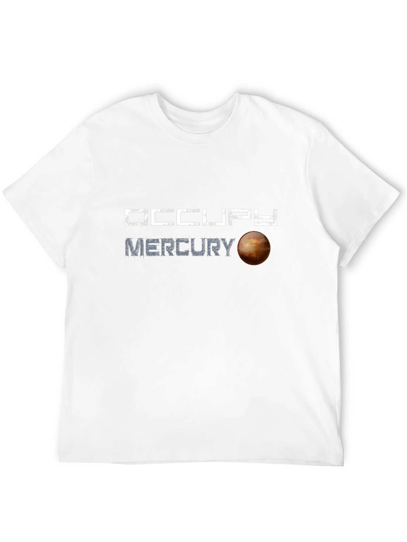 Occupy Mercury Graphic T-Shirt - Space Exploration Tee