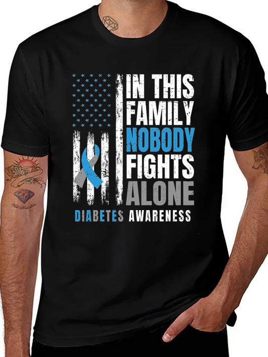 Diabetes Awareness Family T-Shirt