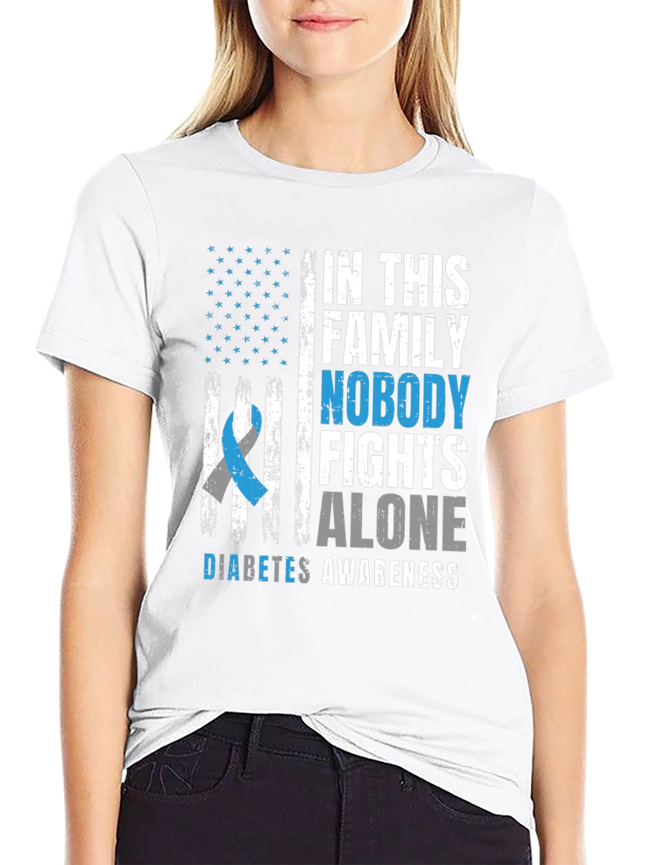 Diabetes Awareness Family T-Shirt