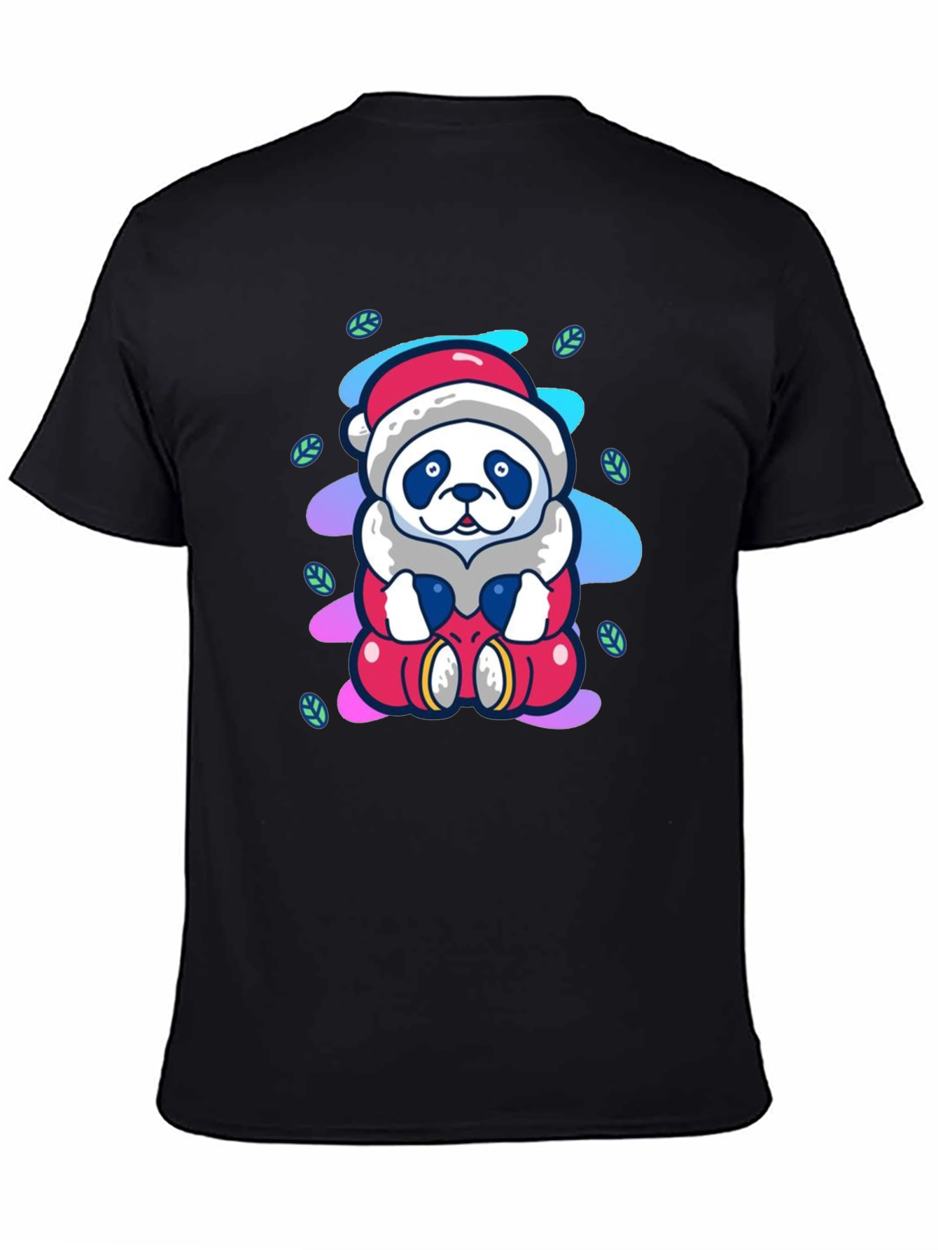 Santa Panda Tee - Holiday Cheer