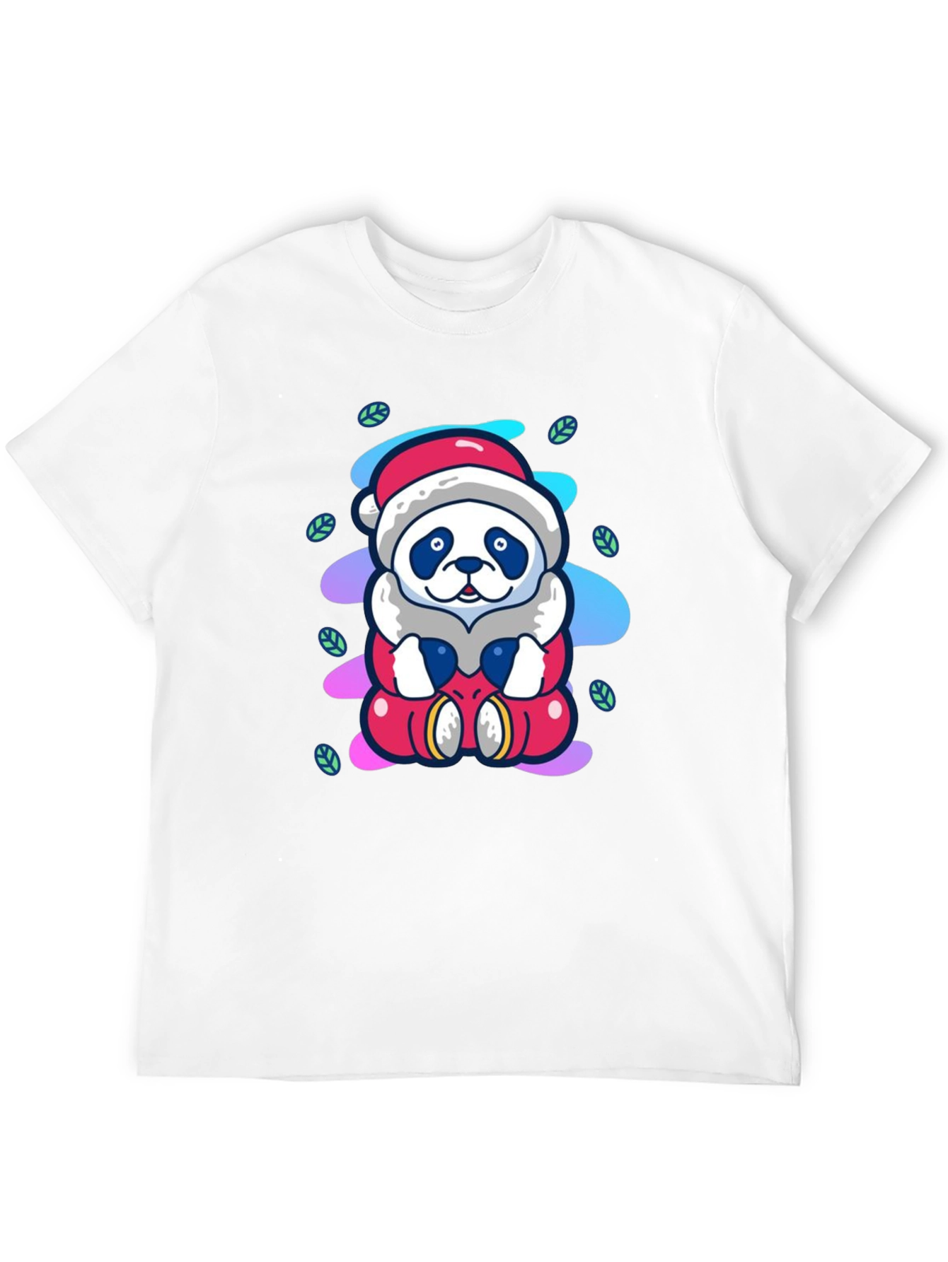 Santa Panda Tee - Holiday Cheer