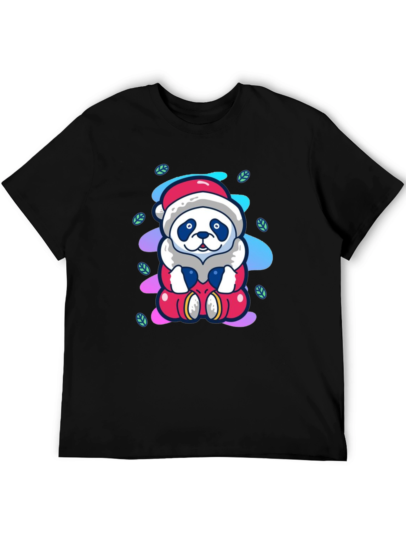Santa Panda Tee - Holiday Cheer