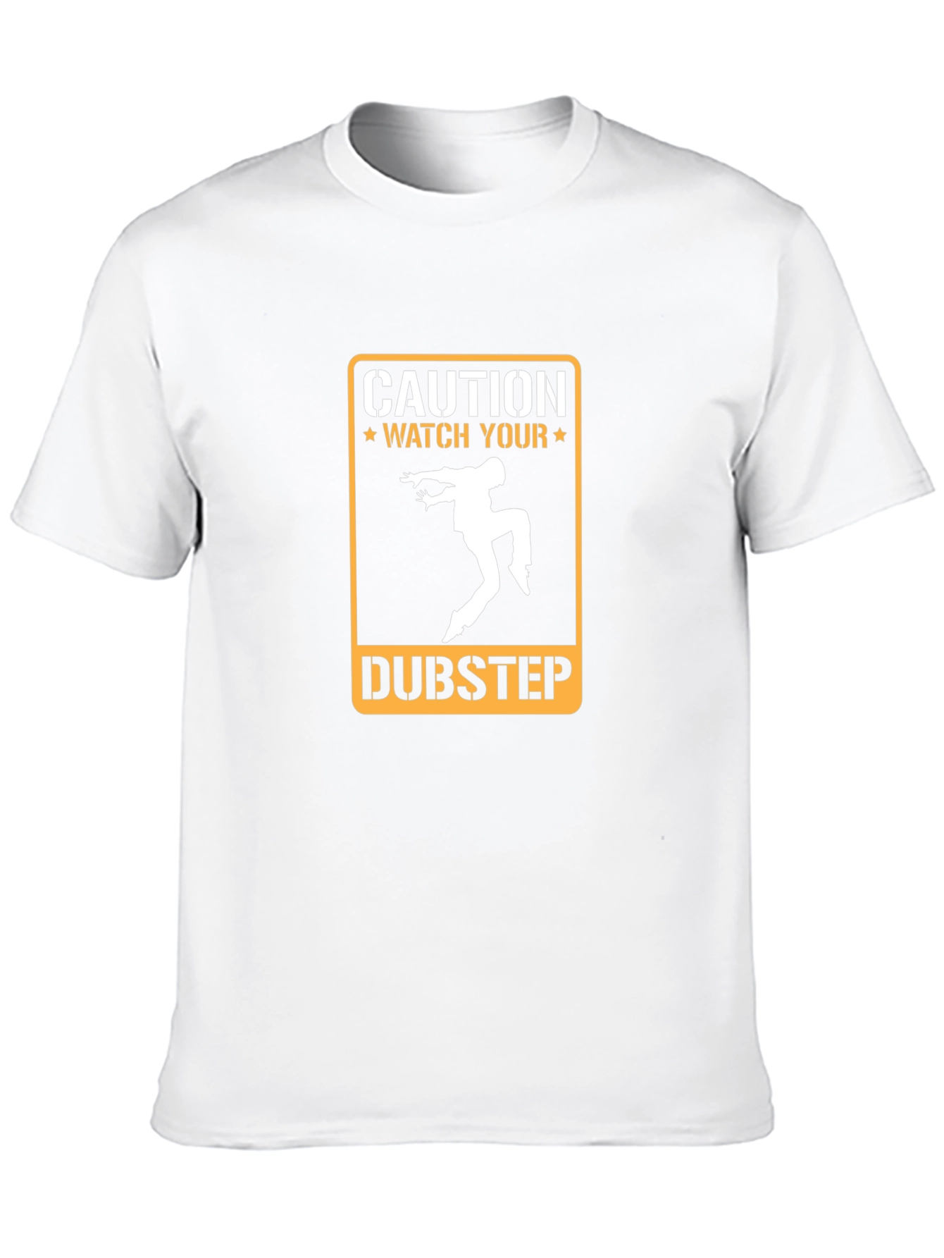 Caution Dubstep T-Shirt - Watch Your Step!