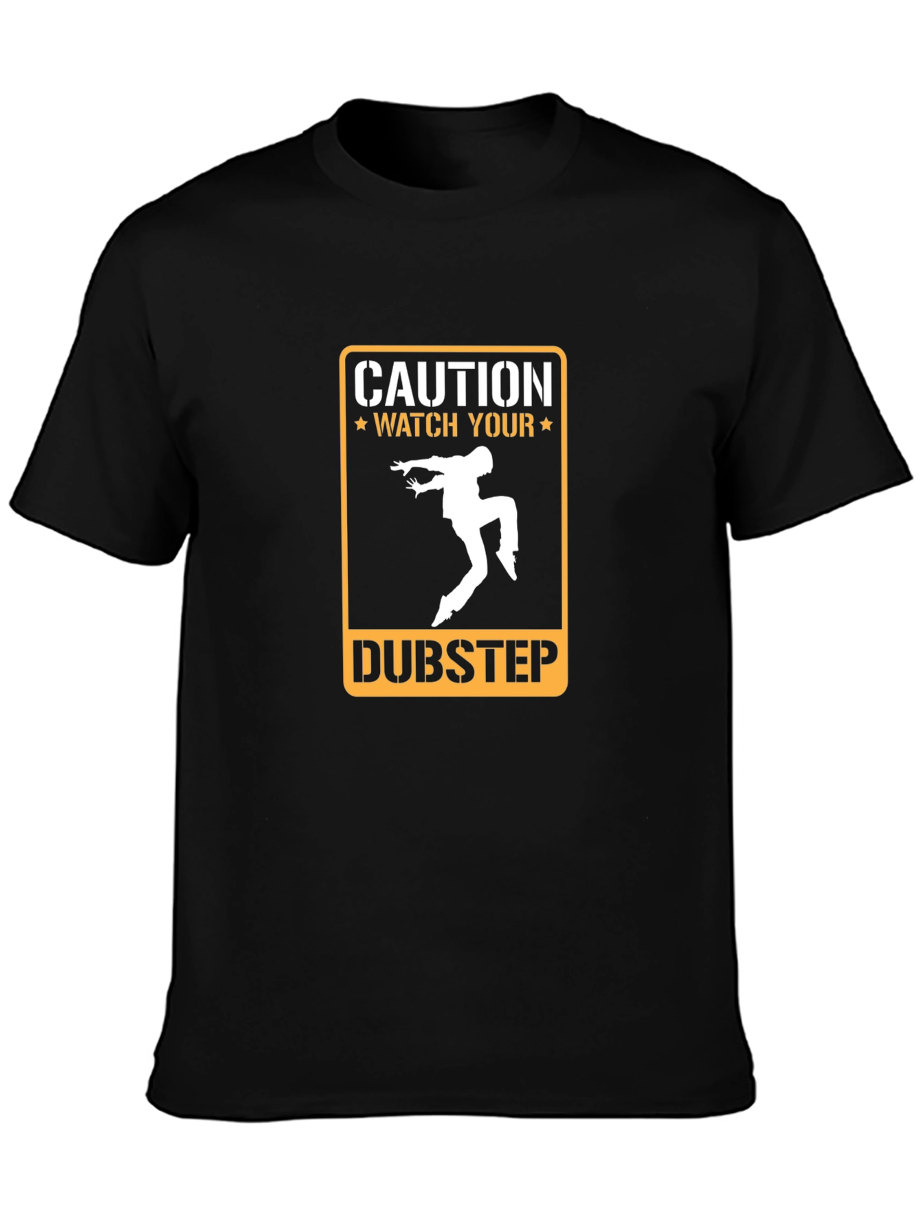 Caution Dubstep T-Shirt - Watch Your Step!