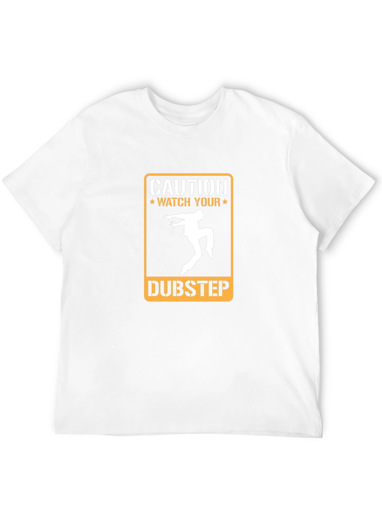 Caution Dubstep T-Shirt - Watch Your Step!