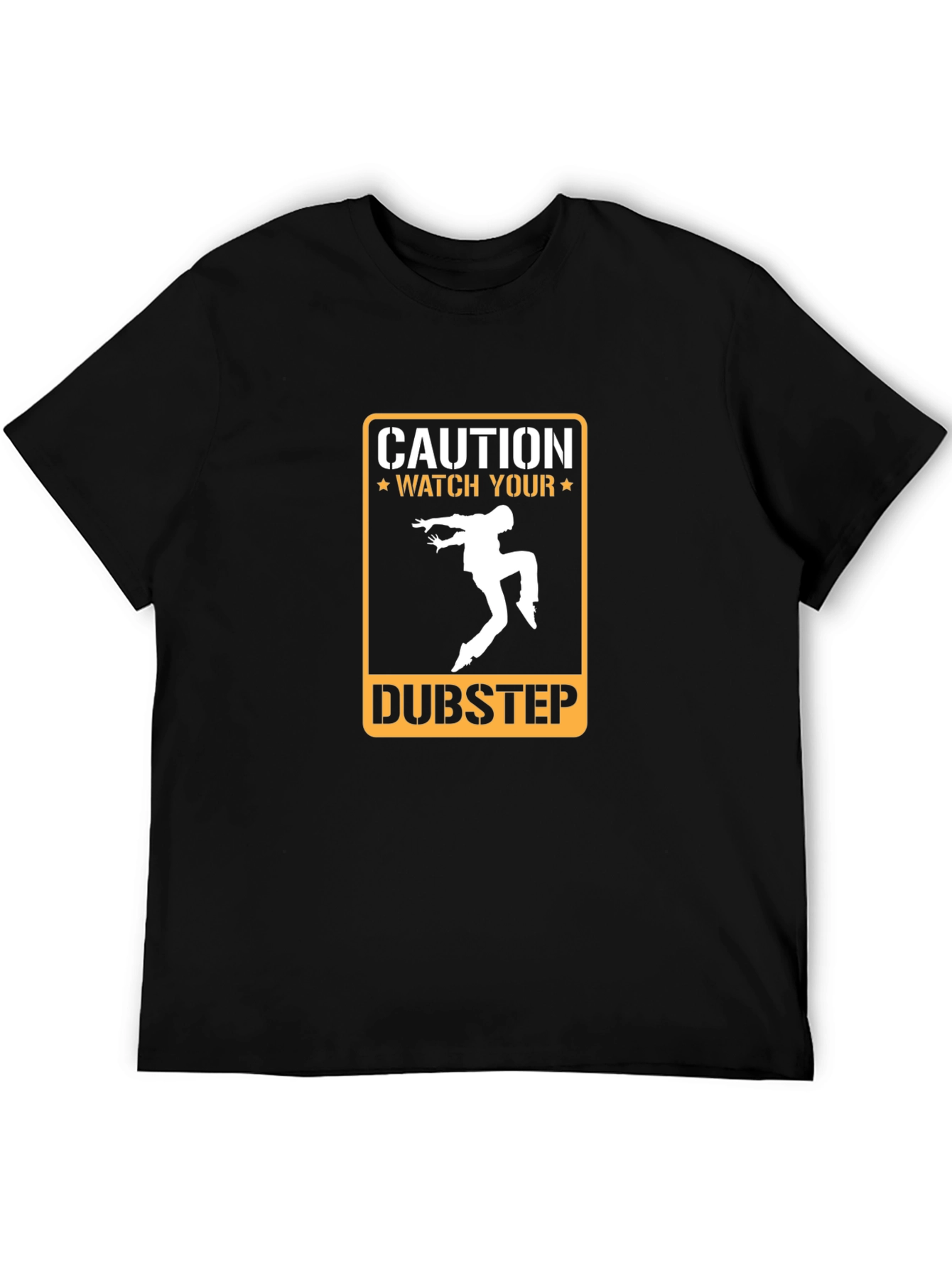 Caution Dubstep T-Shirt - Watch Your Step!