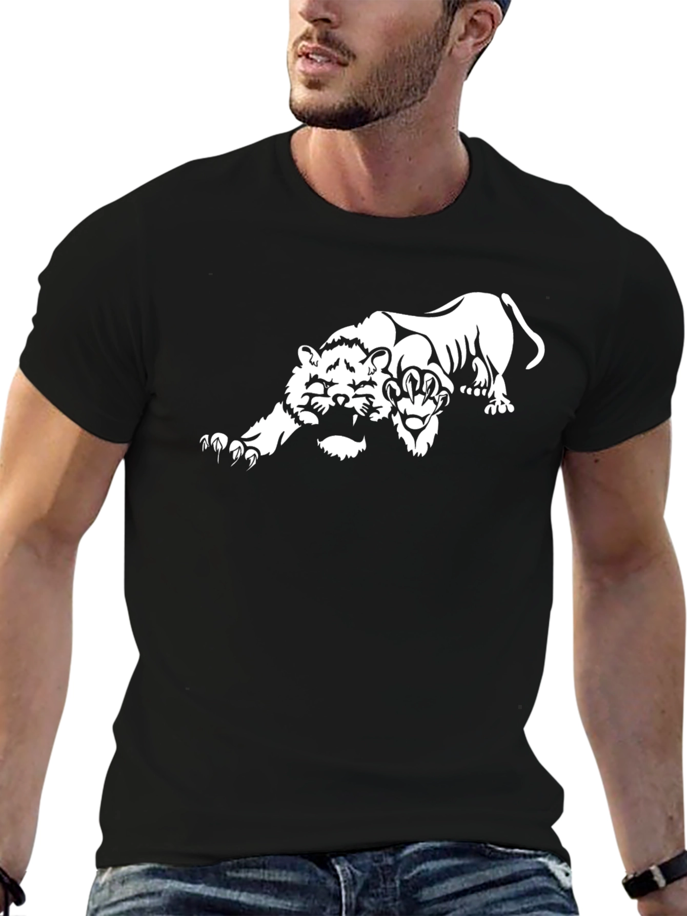 Cool Cat Graphic T-Shirt