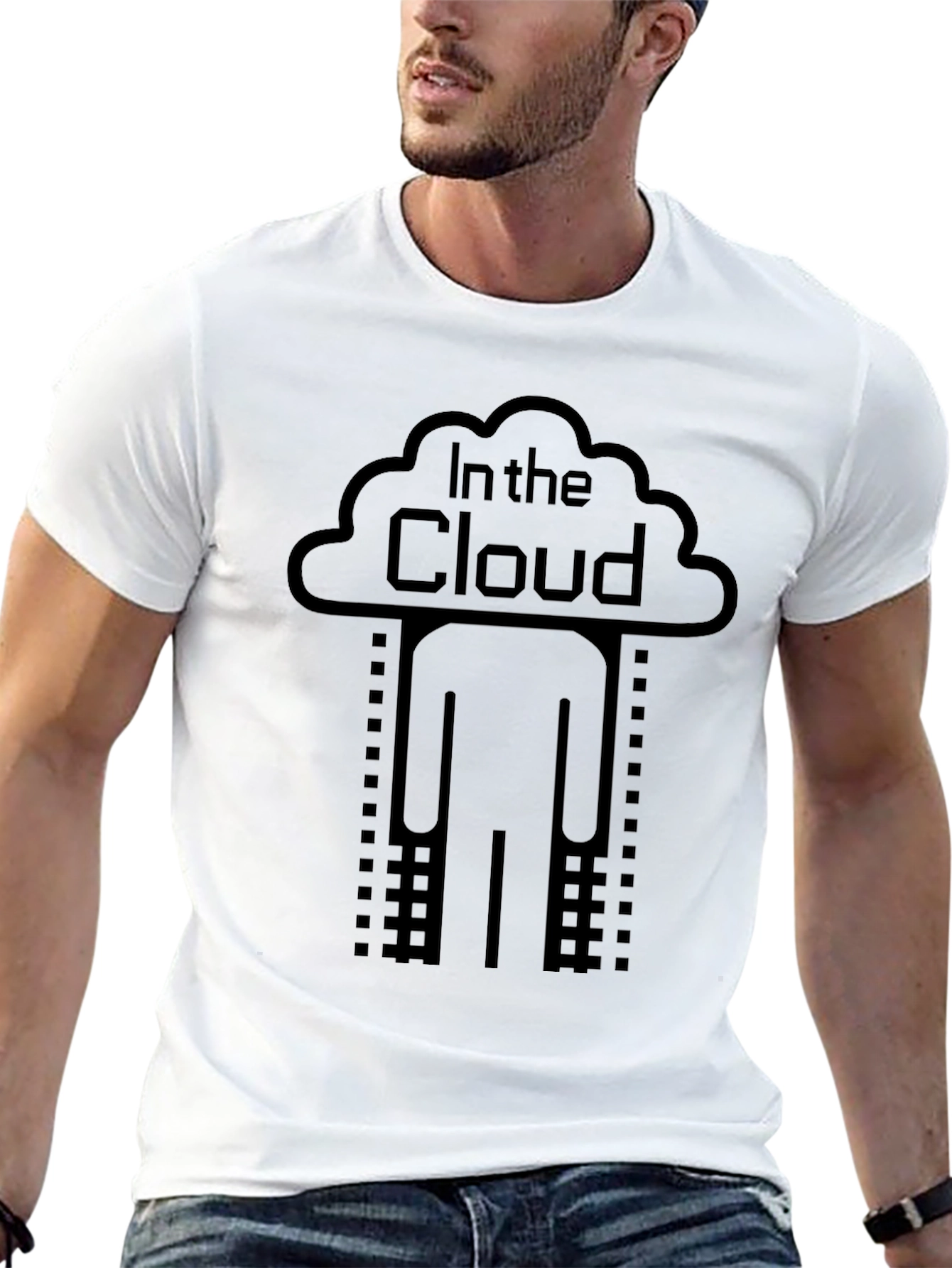 In The Cloud Graphic T-Shirt Menswear