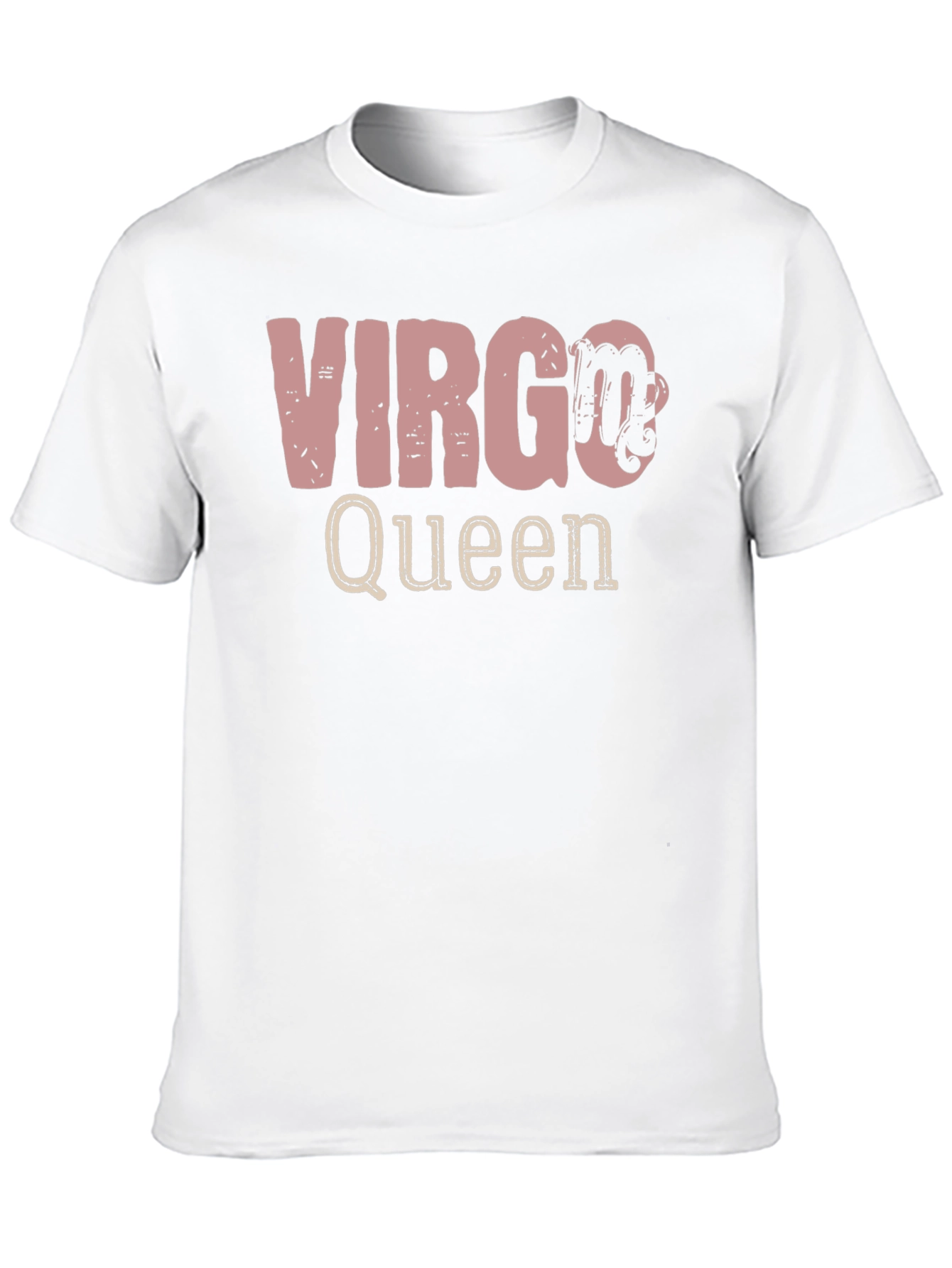 Virgo Queen Zodiac Sign Black T-Shirt
