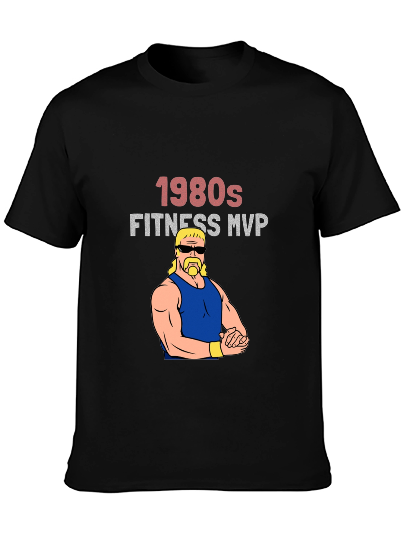 1980s Fitness MVP Graphic Tee