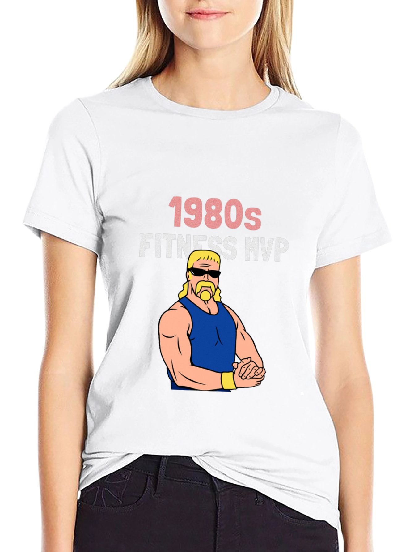 1980s Fitness MVP Graphic Tee