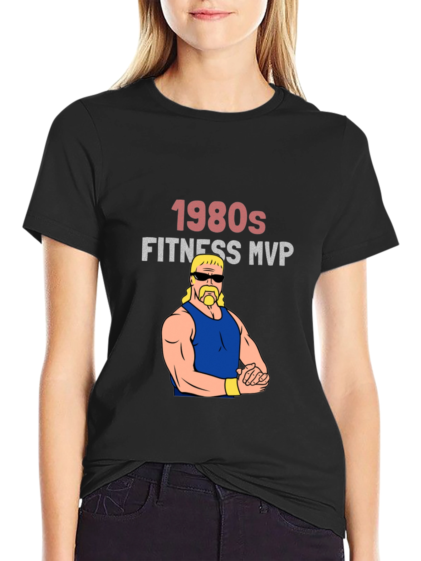 1980s Fitness MVP Graphic Tee